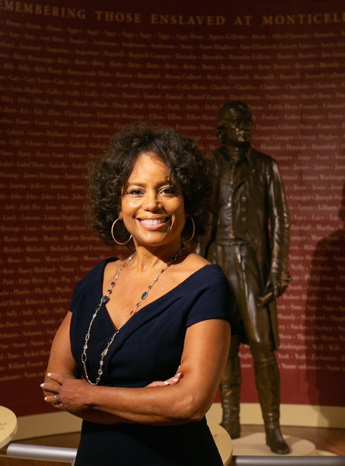 Gayle Jessup White in Charlotte on November 11, 2021 speaking at the Mecklenburg Sons of the American Revolution.