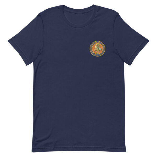 Apparel-Mecklenburg Challenge Coin T-Shirt - Image 8