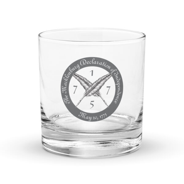 Drinkware-Mecklenburg Declaration Rocks Glass